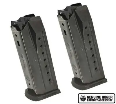 Ruger 90691 Security-9 Value Pack 9mm Luger 17rd Black Oxide Detachable 2 Per Pack