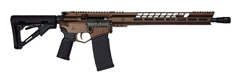 Diamondback DB15300BGMB DB15 300 Blackout 16" 30+1 Black Adjustable Magpul CTR Stock Black Magpul MOE K2 Grip with Black Gold Lower