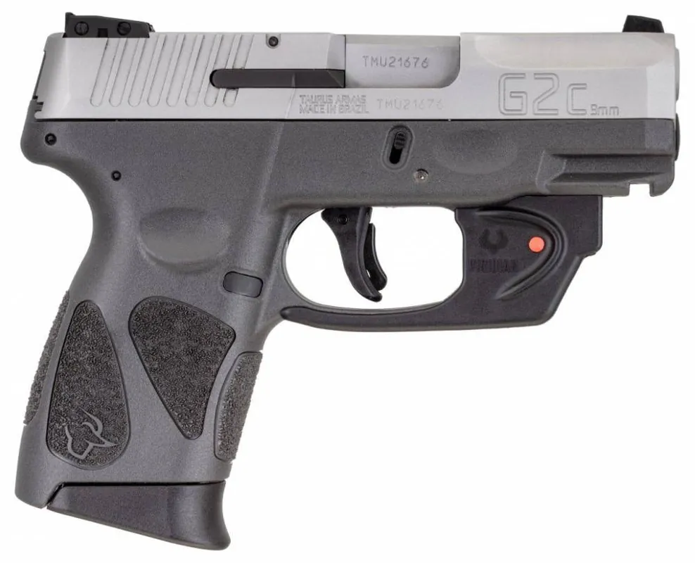 G2C 9MM SS/GRY 3.2" 12+1 LASER