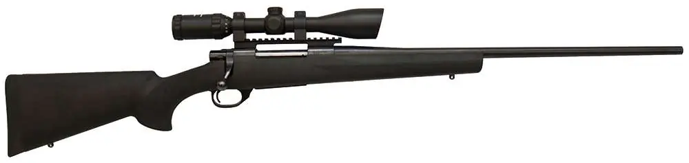 Howa HGK63207+ Hogue Gameking Scope Pkg 30-06 Springfield 5+1 22" Black Fixed Hogue Pillar-Bedded Overmolded Stock Blued Right Hand