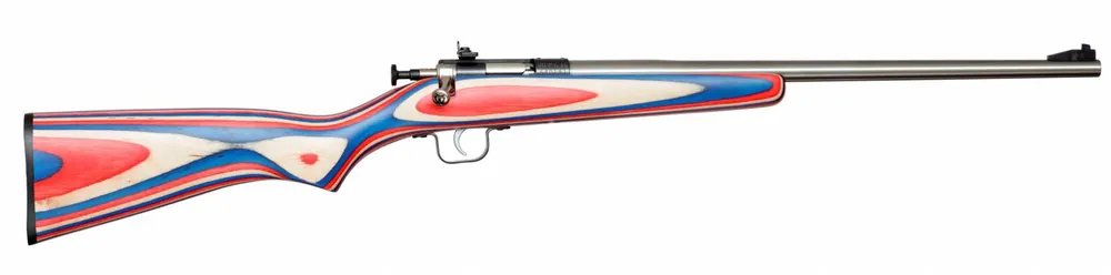 CRICKETT 22LR SS/RD-WHT-BL LAM