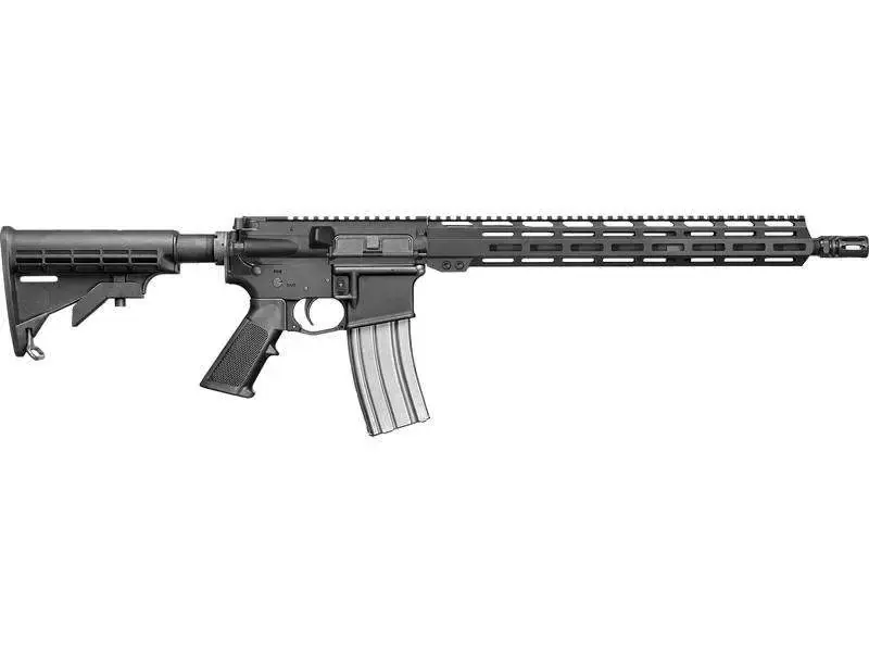 Del-Ton Inc ORFTMC16-M Echo 316M 5.56x45mm NATO 16" 30+1 Black Hard Coat Anodized 5 Position M4 Stock Black Polymer Grip