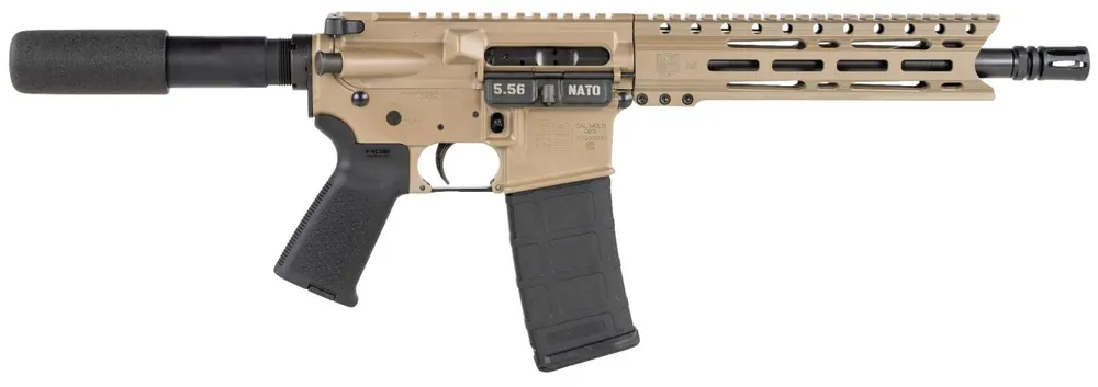 Diamondback DB15PCML10FDE DB15 AR Pistol Carbine Length 5.56x45mm NATO 10" 30+1 Flat Dark Earth Buffer Tube Stock