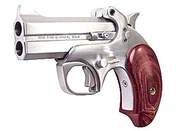 Bond Arms BASS Snakeslayer Original Derringer Single 357 Magnum 3.50" 2 Round Stainless Steel