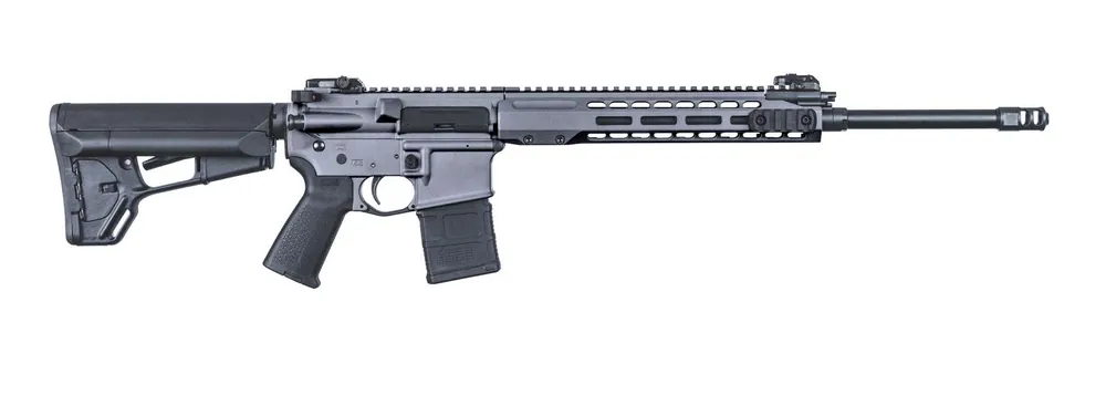 Barrett 17093 REC7 DMR 5.56x45mm NATO 18" 30+1 Tungsten Gray Cerakote Black 6 Position Stock Black Polymer Grip