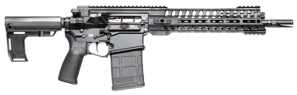 Patriot Ordnance Factory 01391 Revolution AR Pistol 308 Win,7.62x51mm NATO 12.50" 20+1 Black Mission First Battlelink Stock Black Polymer Grip