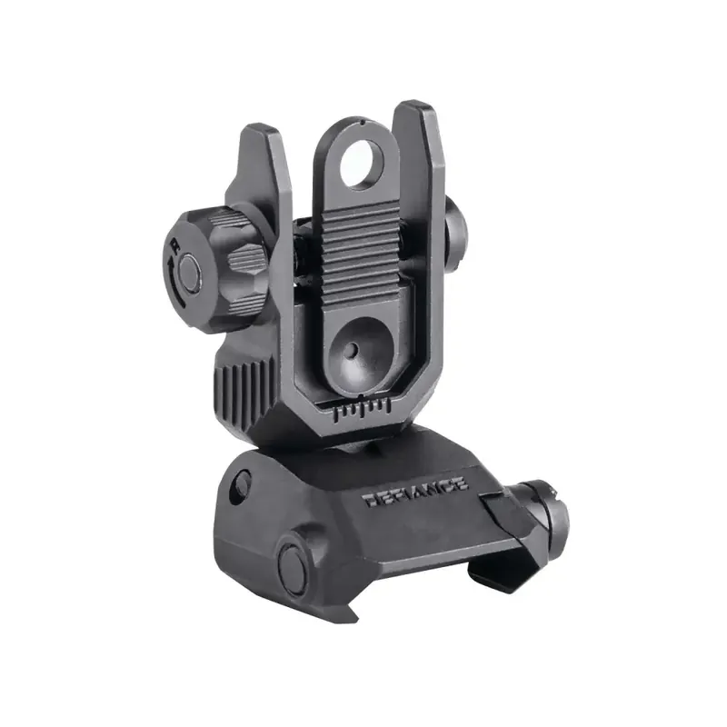 Kriss USA DARSBL00 Flip Up Rear Sight AR-15 Black Low Profile Steel