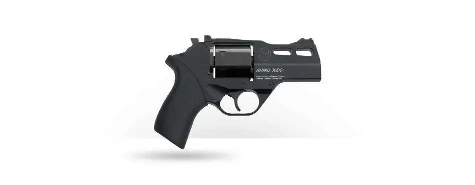 Chiappa Firearms 340289 Rhino 30DS 357 Mag 3" 6 Round Black Black Rubber Grip