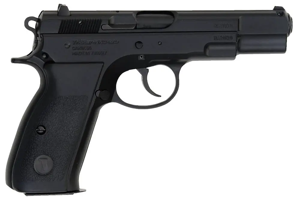 TriStar 85060 S-120 9mm Luger 4.70" 17+1 Black Cerakote Black Polymer Grip
