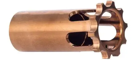 RUGGED SUPPRESSOR OP003 Suppressor Piston M16x1 LH Copper 17-4 Stainless Steel