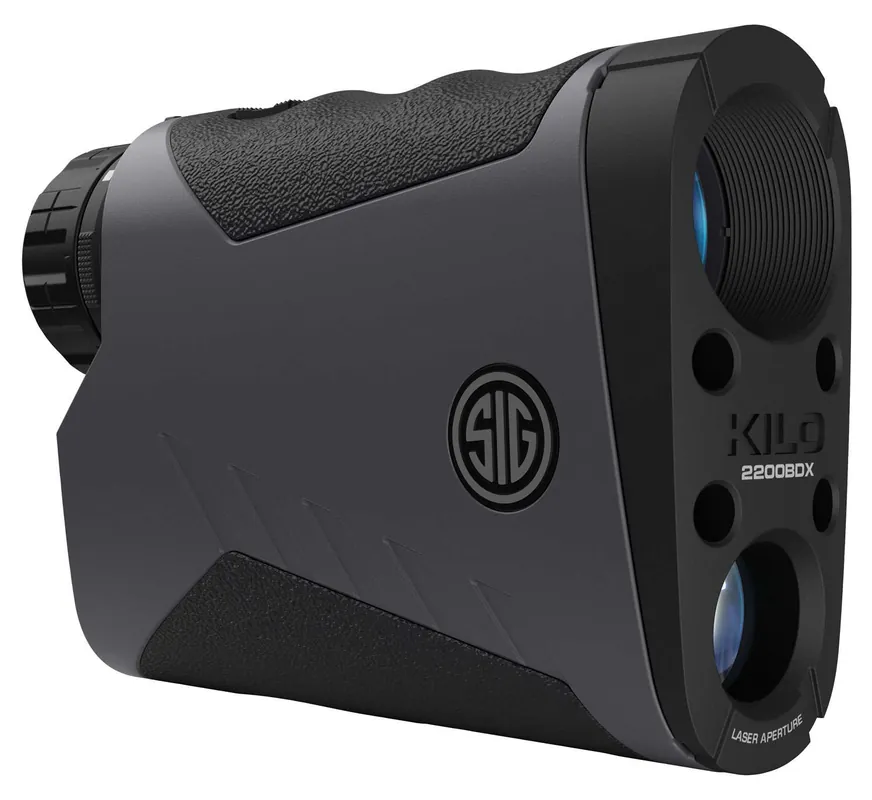 Sig Sauer Electro-Optics SOK22704 Kilo BDX 2200 Laser Rangefinder 7x 25mm 35.67 ft @ 100 yds FOV Gray