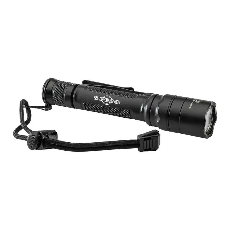 EVERY DAY CARRY TACTICAL, 6V, DUAL STAGE 5/1200 LU, WH LED, ALUM BLACK TYPE III ANO, TACTICAL SWITCH