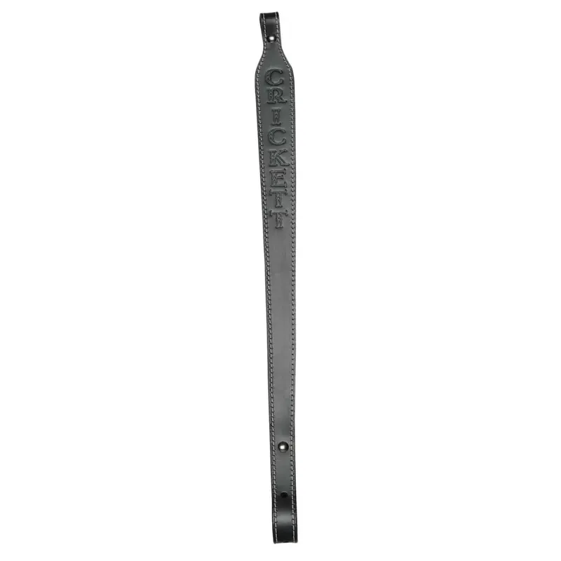 Crickett 800 Crickett Sling 1.75" W x 23" L Black Leather for Rifle