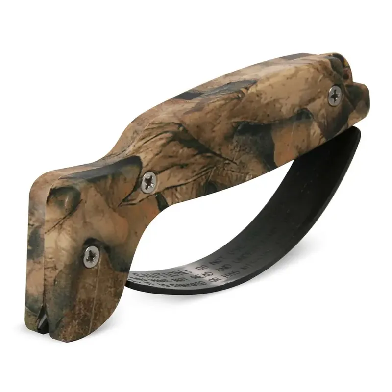Accusharp 005C Knife Sharpener Hard Diamond Sharpener Plastic Handle Camo