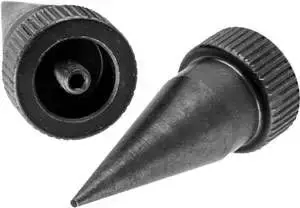 Accu-Tac LRS-0200 LR-10 Spike Set Bi-Pod Feet Aluminum Black