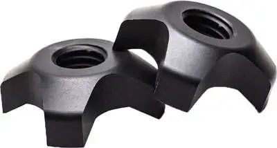ACCU-TAC SPIKE CLAW FEET SET FITS LR SERIES BIPODS STEEL BK
