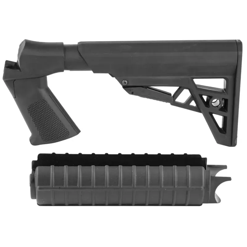 Advanced Technology HRN4100 Shotforce Stock Package Pistol Grip Style Black Synthetic & Ribbed Forend for H&R/New England