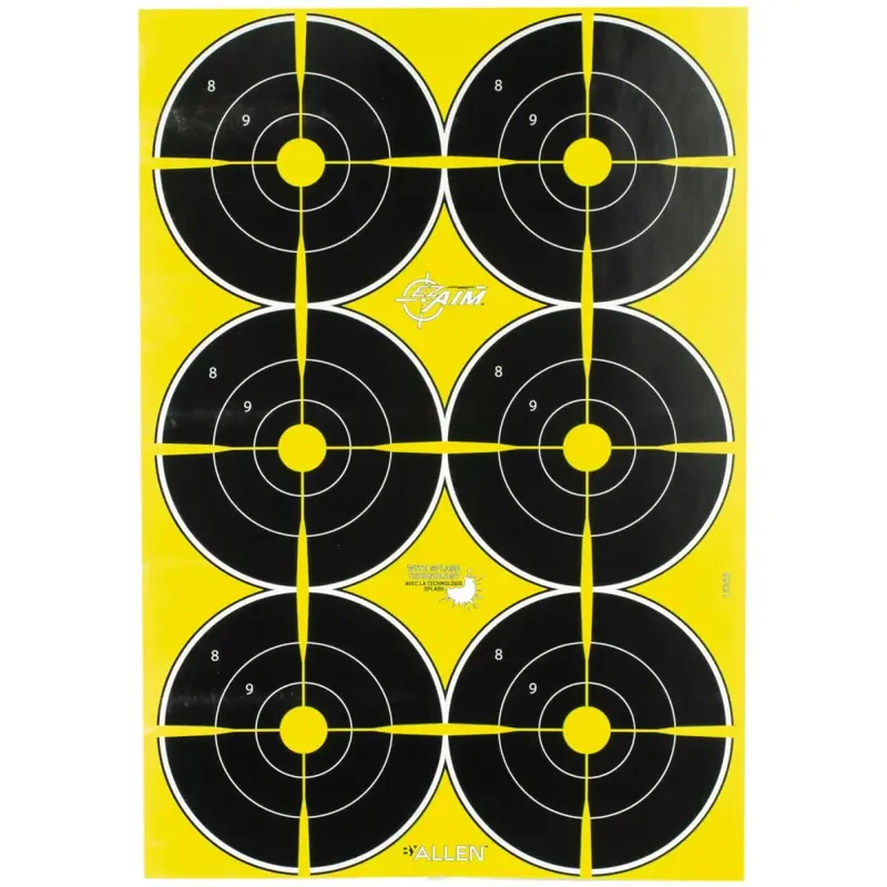 EZ AIM SPLASH NON- ADHESIVE 12 X 18 - 6 INCH BULLS