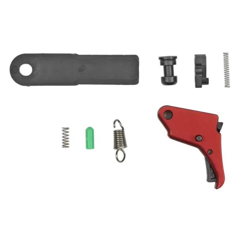 APEX TACTICAL SPECIALTIES 100056 Action Enhancement Duty/Carry Kit S&W M&P Shield 9,40 Red Drop-in 1-2 lbs