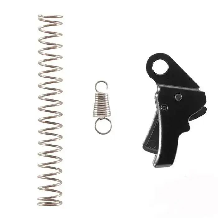 APEX TACTICAL SPECIALTIES 115112 Action Enhancement Trigger Springfield Hellcat Black Curved 5-5.50 lbs
