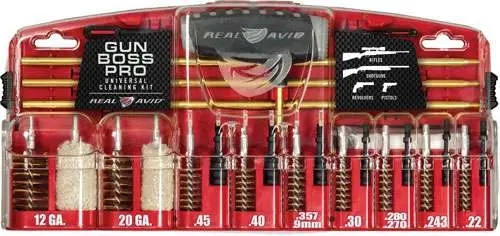 Real Avid/Revo AVGBPROU Gun Boss Pro Universal Cleaning Kit 23 Pieces