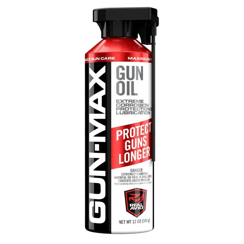 REAL AVID GUN MAX GUN OIL 12OZ 6PK