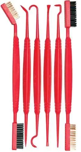 Real Avid/Revo AVPBS Accu-Grip Picks & Brushes Rifle/Shotgun Plastic