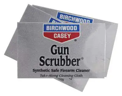 Birchwood Casey 33312 Gun Scrubber Take Along Wipes 12 Per Pack