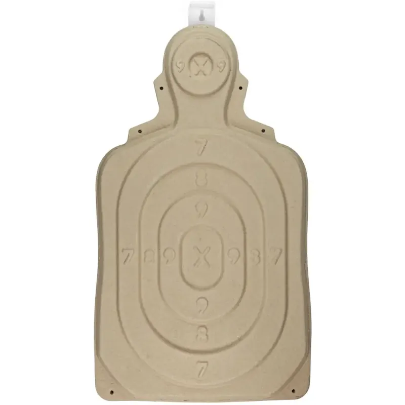 Birchwood Casey 3DTGTBTT Torso Target 31.25" H x 21.25" W x 1" D 3D Bullseye Tan 3 Per Pack