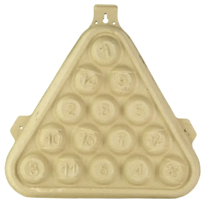 Birchwood Casey 3DTGTPRT Pool Rack 15.75" H x 15.75" W x 2.25" D 3D Tan 3 Per Pack