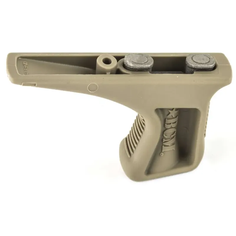 Bravo KAGKMFDE BCMGunfighter Angled KeyMod Tactical Grip AR-15 Textured Polymer Flat Dark Earth