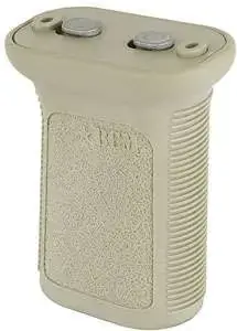 BCM VGSKMOD3FD BCMGunfighter Vertical KeyMod Mod-3 Short Grip Flat Dark Earth Polymer
