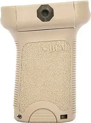 BCM VGSFDE BCMGunfighter Short Vertical Grip AR-15 Aggressive Texture Flat Dark Earth Polymer