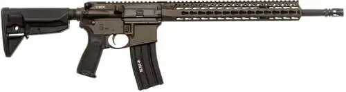 BCM 750790BRZ RECCE-16 KMR-A 223 Rem,5.56x45mm NATO 16" 30+1 Bronze Cerakote, Black Manganese Phosphate, 6 Position Stock Black Bravo Mod 3 Grip