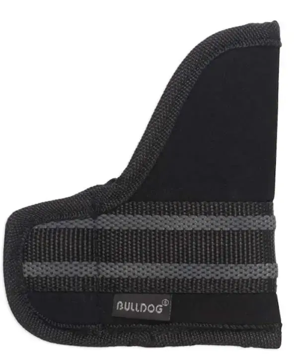 Bulldog BDIPS Inside Pocket Holster Small Black Synthetic Small Autos .22-.25 Cal Ambidextrous Hand
