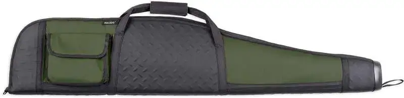 Bulldog BD310 Armor Rifle Case 48" Green w/Black Nylon Rifle