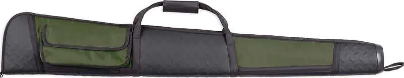 Bulldog BD315 Armor Shotgun Case Green w/Black Nylon 52" Shotgun