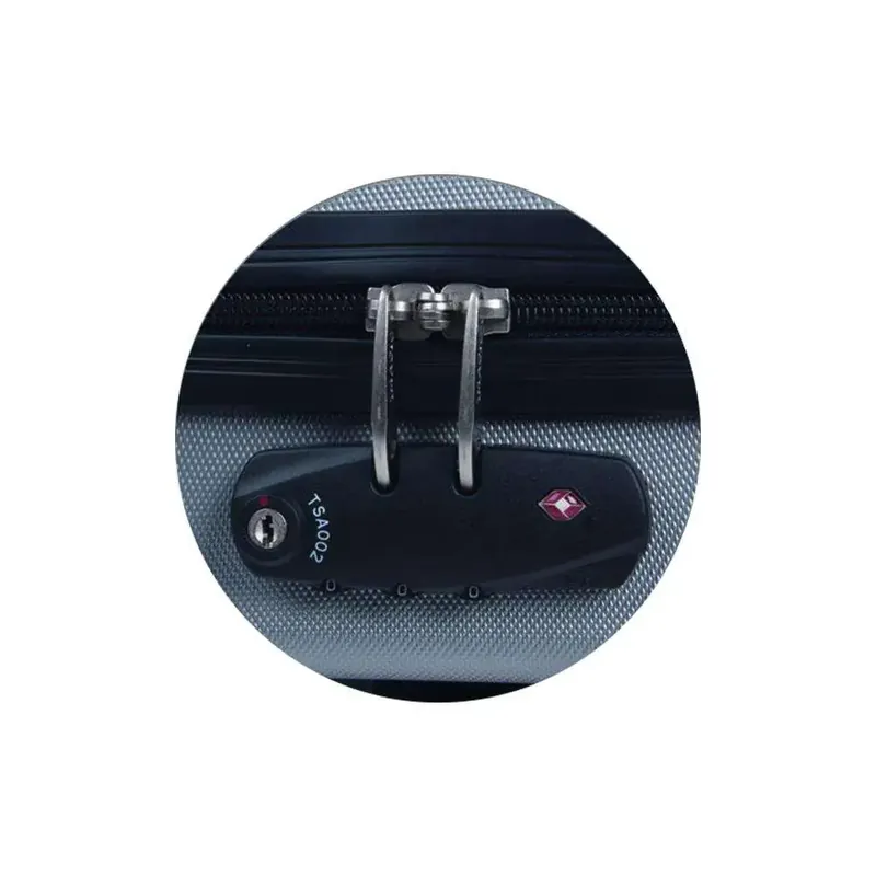 Bulldog BD580 Double Molded TSA Lock 11.50" Gray w/Black Trim 4 Pistols ABS Polymer