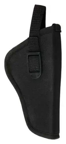Bulldog DLX12 Pitbull Hip Holster Black Nylon OWB 3-4" DA Revolver Right Hand