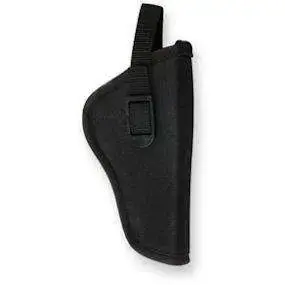 Bulldog DLX3 Pit Bull Hip Holster Black Nylon OWB 2.5-3.75" Compact Auto, Most Right Hand