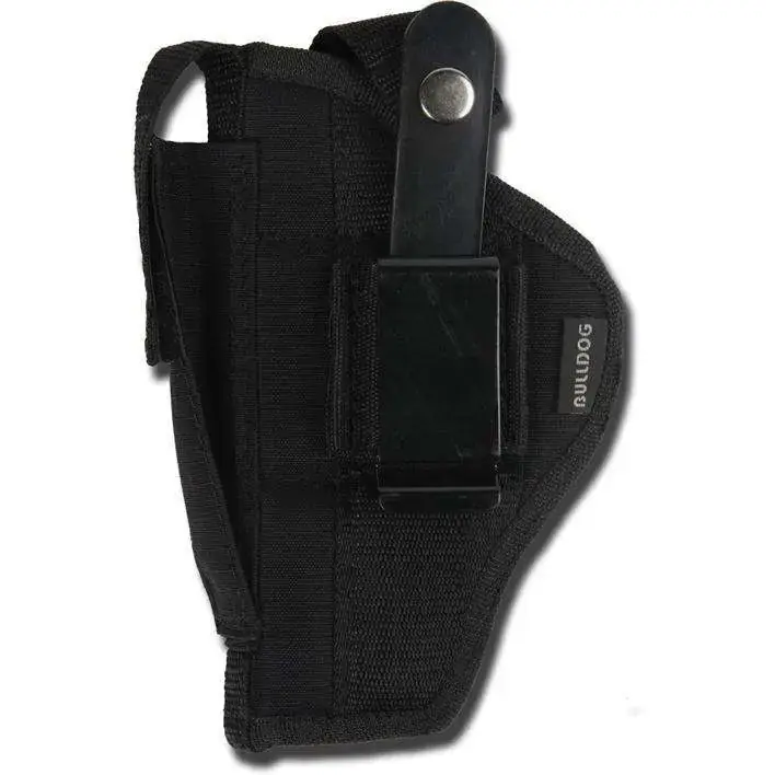 Bulldog FSN30 Extreme Black Nylon OWB 3-4" Compact Auto, Most Ambidextrous Hand