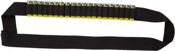Bulldog WSAB Ammo Bandolier Shotgun 20 Rounds Black Nylon