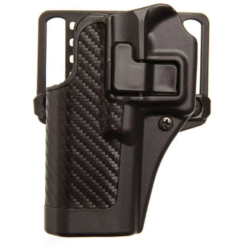 Blackhawk 410000BKL Serpa CQC Concealment OWB LH Fits Glock 17/22/31 Polymer Black