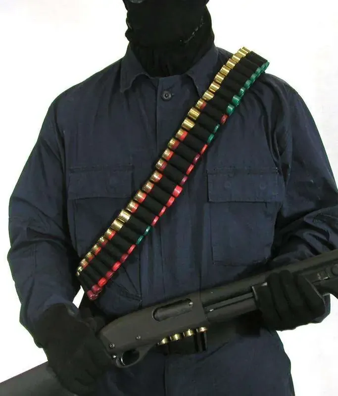 Blackhawk 43SB55BK Shotgun Bandoleer 55 Rounds Black Nylon