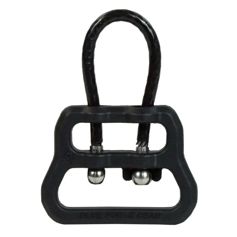 Blue Force Gear UWLUL1125BK Vickers Uloop 1.25" Quick Detach Black Nylon,Stainless Steel Tactical