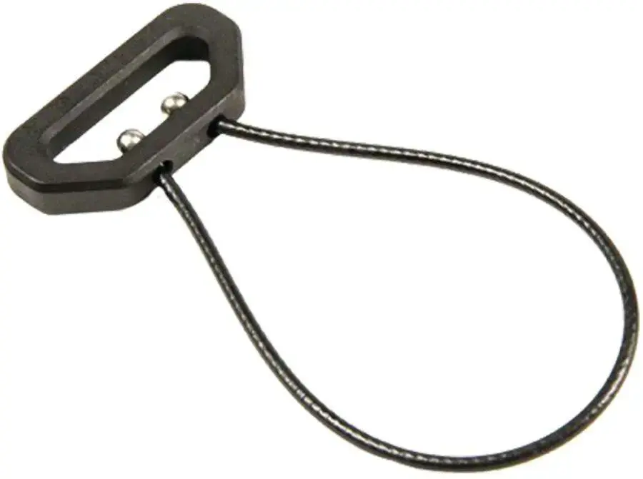 Blue Force Gear UWL325BK Universal Wire Loop Anodized Black 6061-T6 Aluminum 3.25"
