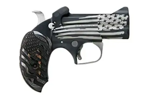 Bond Arms BAOG Old Glory 45 Colt (LC)/410 Gauge 3.50" 2 Round Black