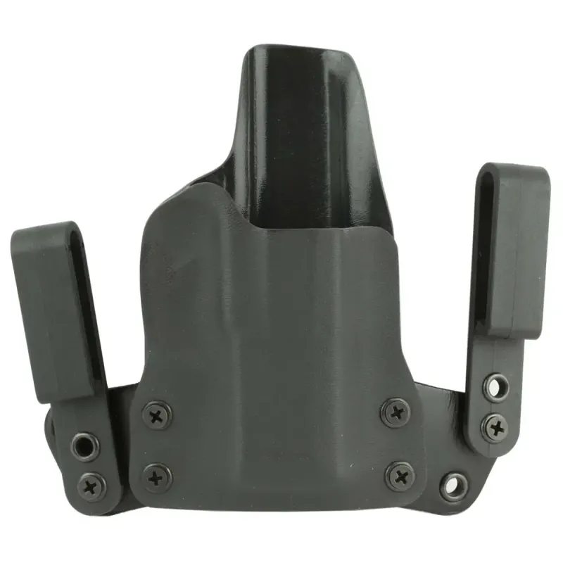 BlackPoint 105911 Mini Wing Black Kydex Holster w/Leather Wings IWB Sig P365 Right Hand