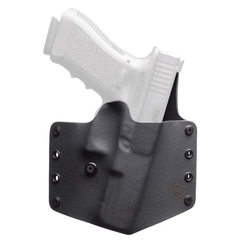 BlackPoint 100119 Standard OWB Compatible with Glock 17/22 Kydex Black