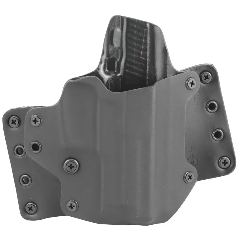 BlackPoint 100147 Leather Wing Black Kydex Holster w/Leather Wings OWB Sig 229 Right Hand